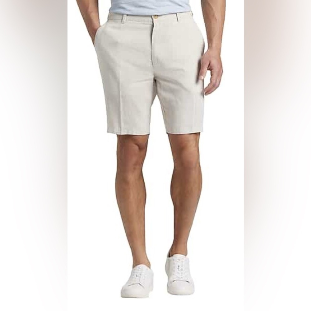 169. NWT Joseph Abboud Stretch Modern Fit Linen Shorts waist 46